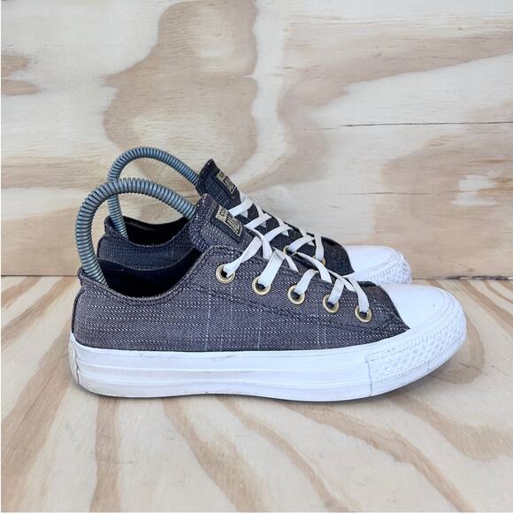 Converse All Star -CT Ox Low Top Almost -Sneakers -Black -Women's - 5.5 -560644C - Picture 1 of 9